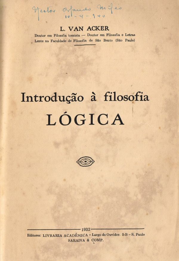 Introdução à Filosofia Lógica
